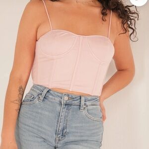 NWT Molly Green Elena Bustier Top, size M